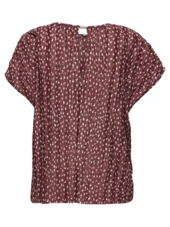 ONLELEMA S/S O-NECK TOP BOX JRS apple butter