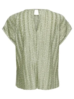 ONLELEMA S/S O-NECK TOP BOX JRS desert sage