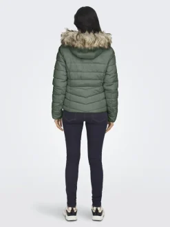 ONLELLAN QUILT HOOD JACKET LIFE OTW sea spray