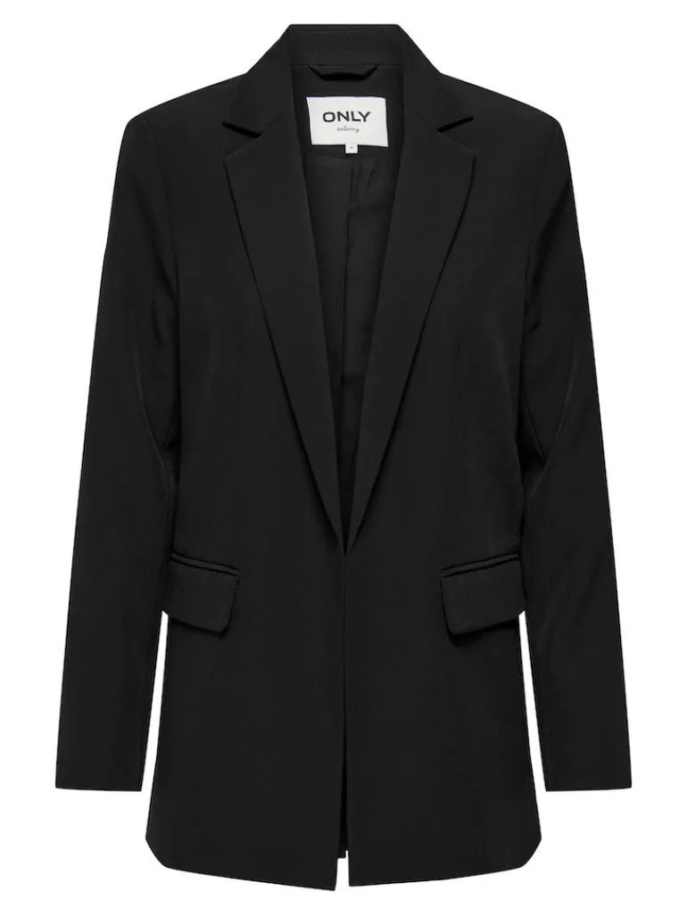 ONLELLY LIFE L/S LOOSE BLAZER TLR NOOS black