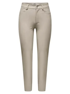 ONLEMILY HW ST ANK FAUX LEATHER PNT NOOS silver lining