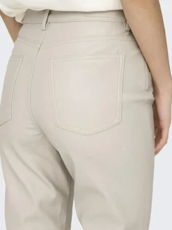 ONLEMILY HW ST ANK FAUX LEATHER PNT NOOS silver lining