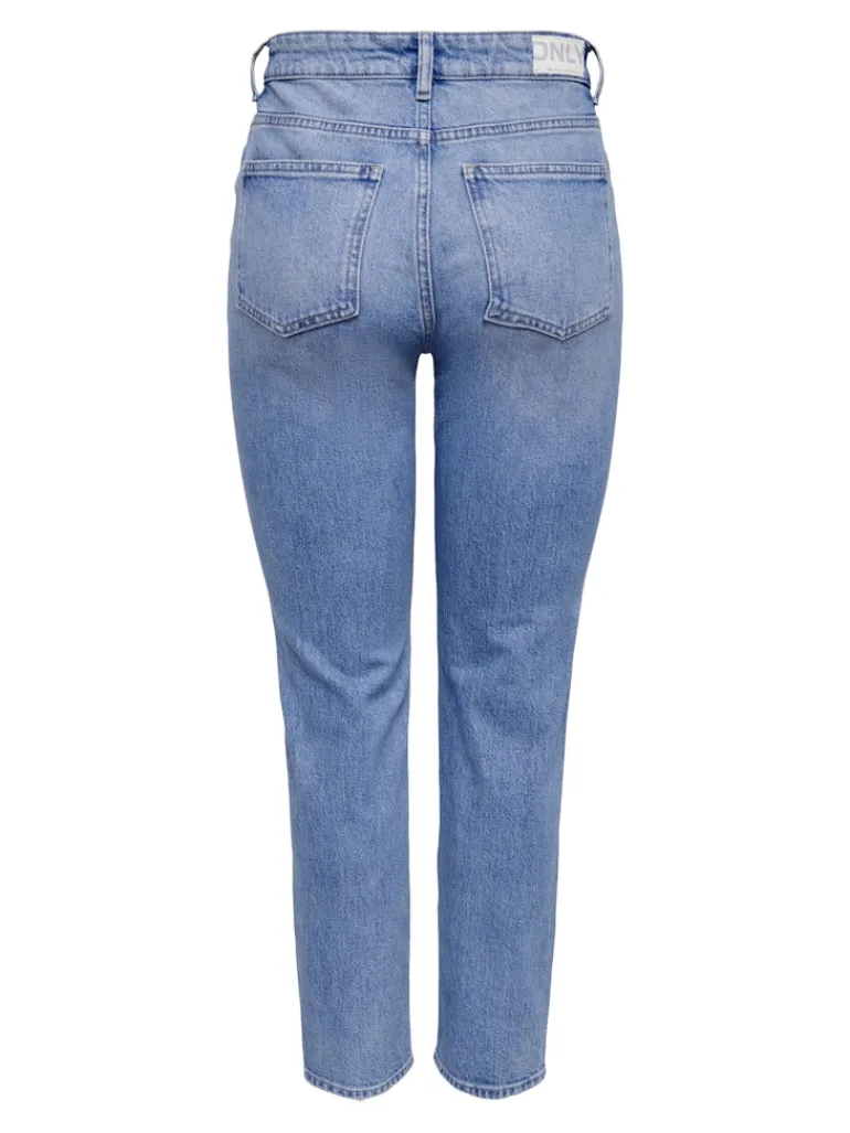 ONLEMILY HW STR ANK DST DNM REA697 NOOS light blue denim