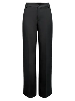 ONLFLAX HW STRAIGHT PANT TLR black