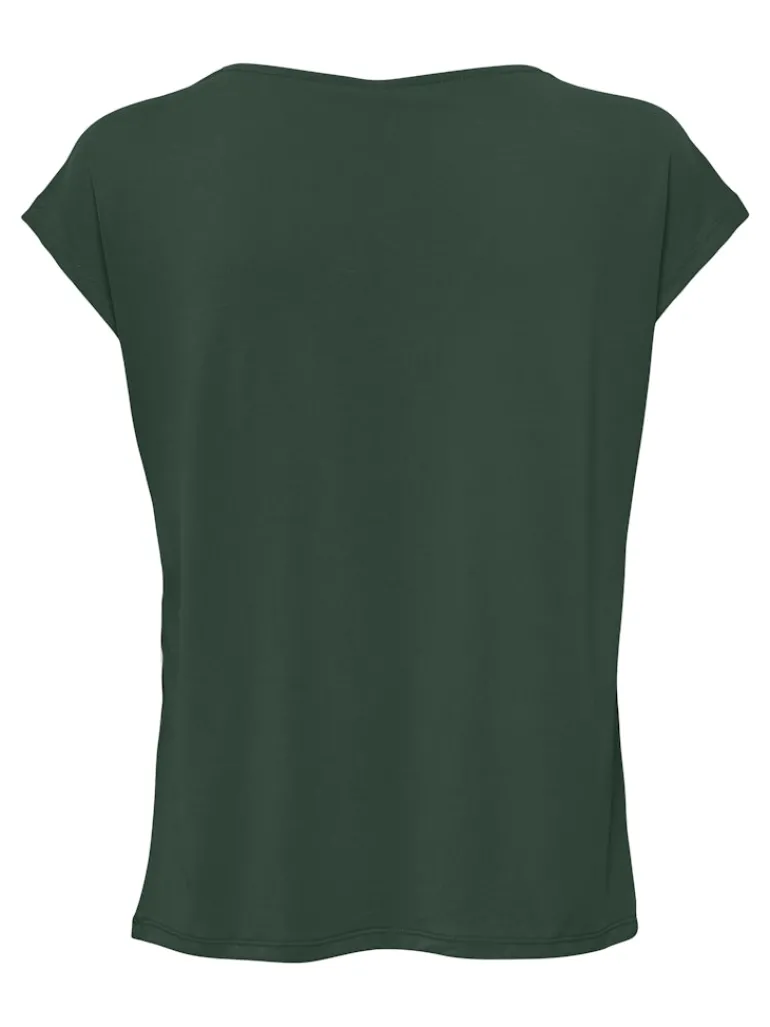 ONLFREE LIFE S/S MOD.V-NECK TOP JRS NOOS sycamore