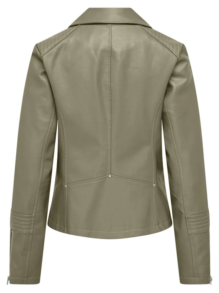 ONLGEMMA FAUX LEATHER BIKER OTW NOOS mermaid