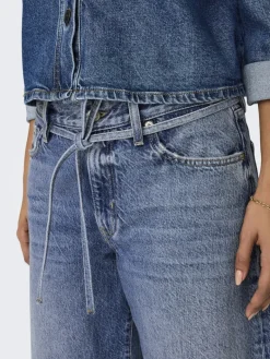 ONLGIANNA MW STRAIGHT DNM DOT596 NOOS medium blue denim