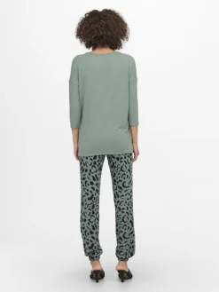 ONLGLAMOUR 3/4 TOP JRS NOOS grau1