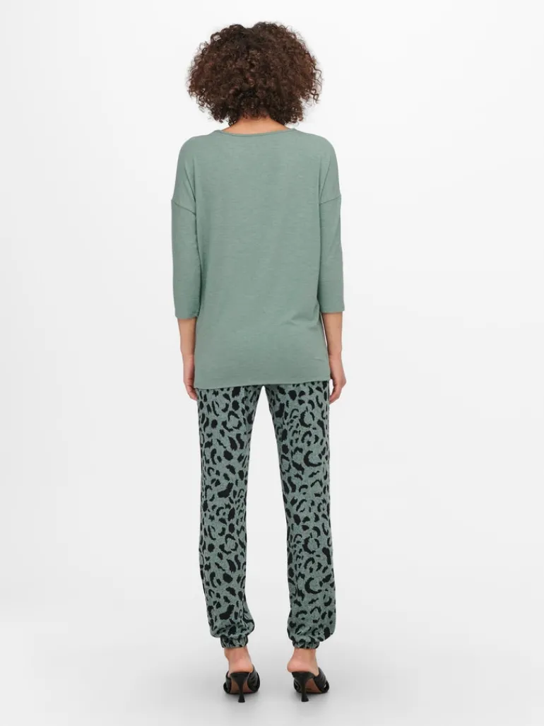 ONLGLAMOUR 3/4 TOP JRS NOOS grau1