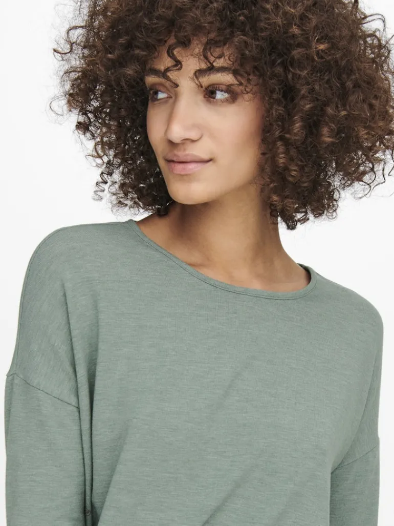 ONLGLAMOUR 3/4 TOP JRS NOOS grau1