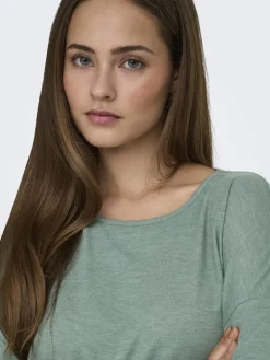ONLGLAMOUR 3/4 TOP JRS NOOS grau1