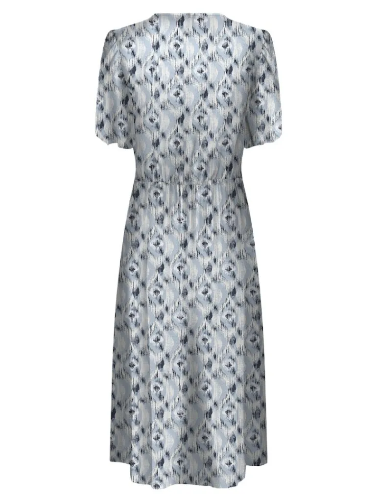 ONLHALIA LIFE S/S MIDI DRESS WVN NOOS faded denim