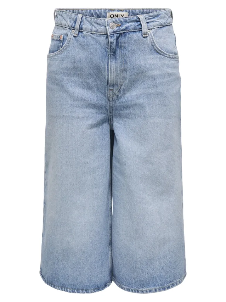 ONLHOPE HW CULOTTE DNM TAI light blue denim