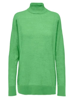 ONLIBI LS LONG ROLLNECK CC KNT island green