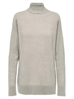 ONLIBI LS LONG ROLLNECK CC KNT weathered teak2