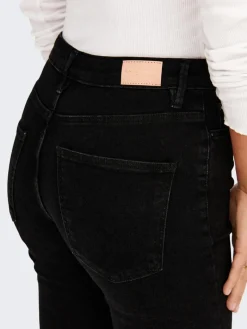 ONLICONIC HW SK LONG ANK DNM NOOS black denim