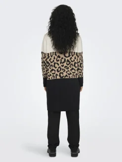 ONLJADE ANIMAL LS CARDIGAN KNT NOOS moonbeam