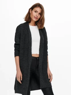 ONLJADE L/S CARDIGAN KNT NOOS dark grey melange