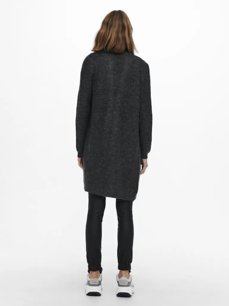 ONLJADE L/S CARDIGAN KNT NOOS dark grey melange