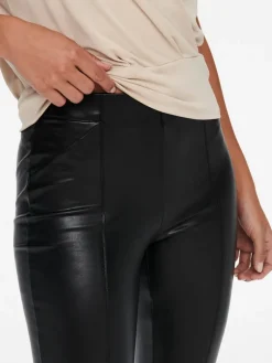 ONLJESSIE FAUXLEATHER LEGGING OTW NOOS black