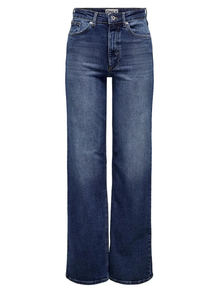 ONLJUICY HW WIDE DNM REA398 NOOS dark blue denim