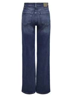 ONLJUICY HW WIDE DNM REA398 NOOS dark blue denim