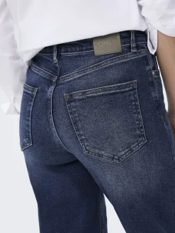 ONLJUICY HW WIDE DNM REA398 NOOS dark blue denim