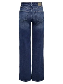 ONLJUICY HW WIDE DNM REA398 NOOS dark blue denim