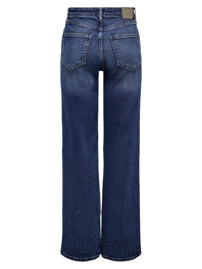 ONLJUICY HW WIDE DNM REA398 NOOS dark blue denim