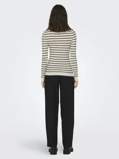 ONLKAROL L/S ROLLNECK PULLOVER KNT NOOS whitecap gray