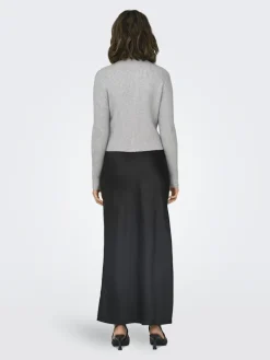 -ONLKATIA LIFE LS BUTTON CARDI KNT NOOS light grey melange