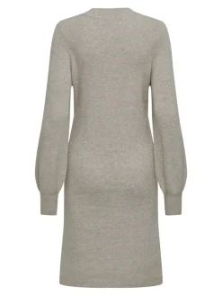 ONLKATIA LIFE LS V-NECK DRESS KNT mocha meringue