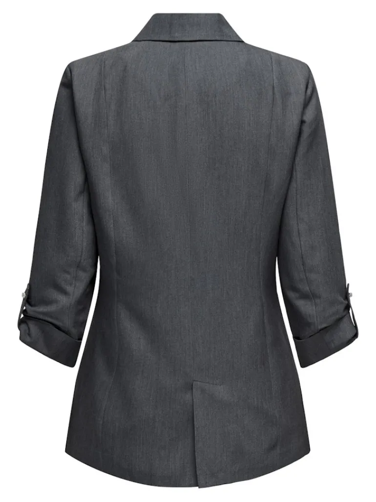 ONLKAYLE-ORLEEN LIFE 3/4 BLAZER TLR NOOS medium grey melange