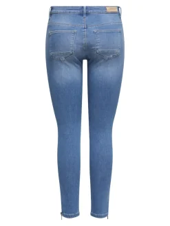 ONLKENDELL REG SK ZIP ANK TAI582 NOOS light medium blue denim
