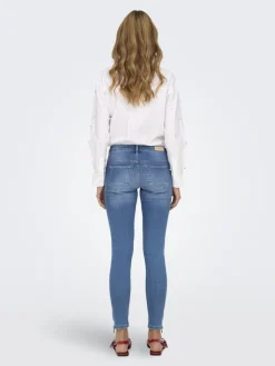 ONLKENDELL REG SK ZIP ANK TAI582 NOOS light medium blue denim