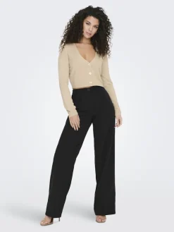 ONLKIRA-MELLIE HW WIDE PANT PNT NOOS black
