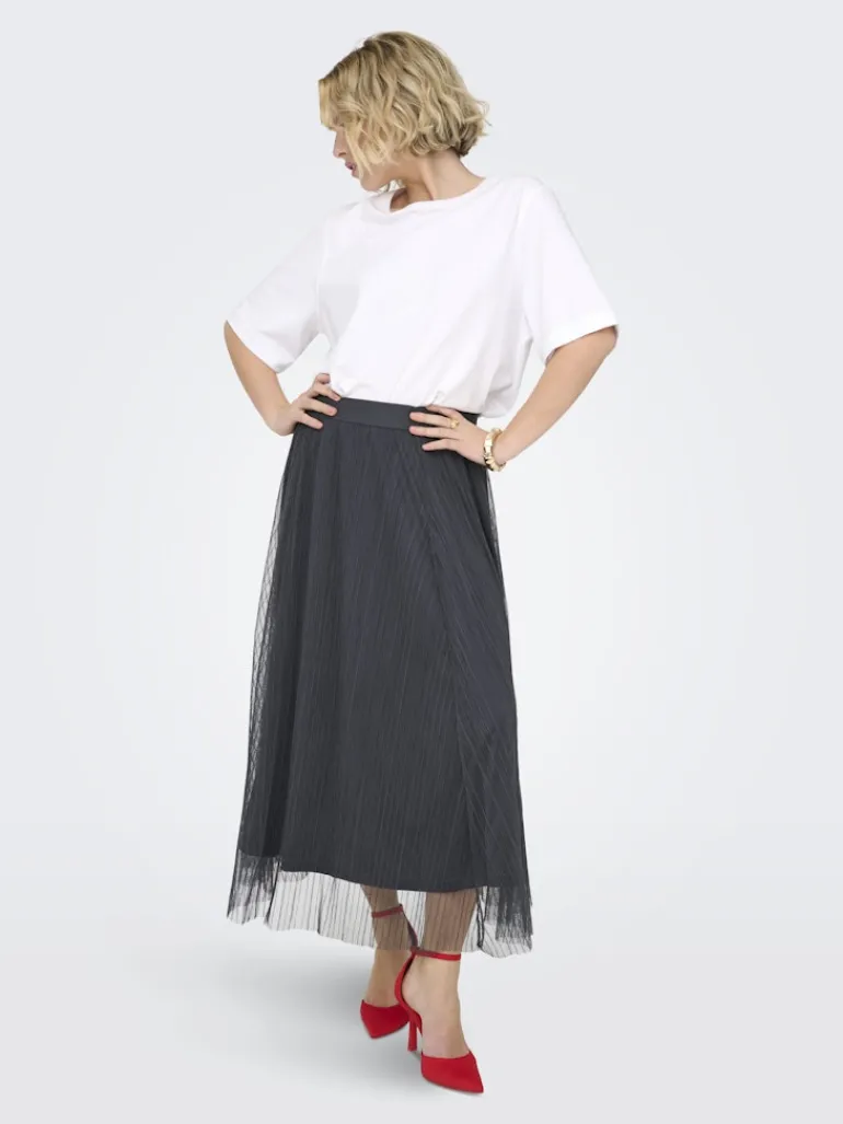 ONLLAVINA SKIRT JRS NOOS asphalt