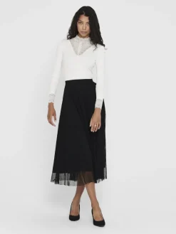 ONLLAVINA SKIRT JRS NOOS black