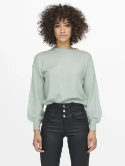 ONLLELY L/S PULLOVER KNT NOOS surf spray