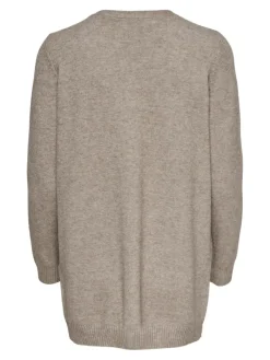 ONLLESLY LIFE L/S OPEN CARDIGAN KNT NOOS beige