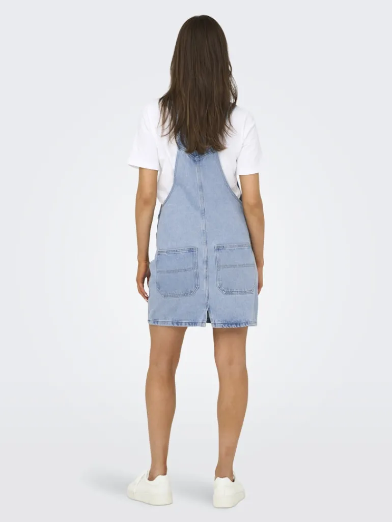 ONLLINN SPENCER DRESS DNM PIM OY light blue denim