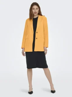 ONLLIPPA-FREY L/S LOOSE BLAZER TLR apricot