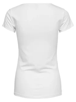 ONLLIVE LOVE S/S ONECK TOP NOOS JRS white