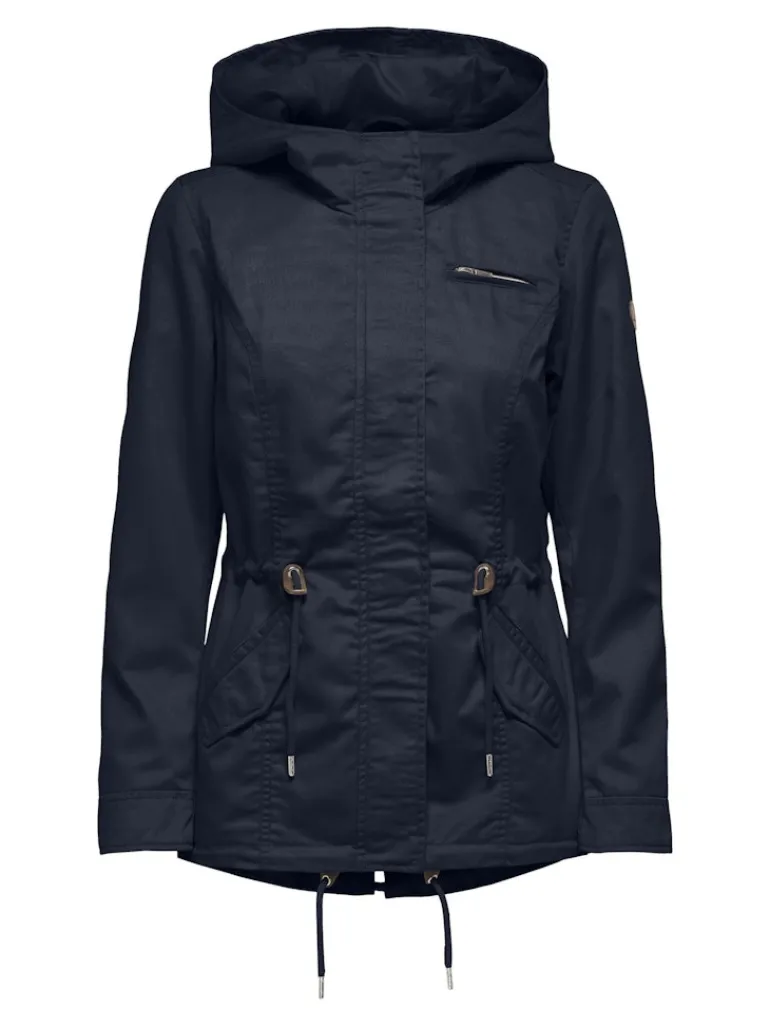 ONLLORCA LIFE CANVAS PARKA OTW NOOS blau2