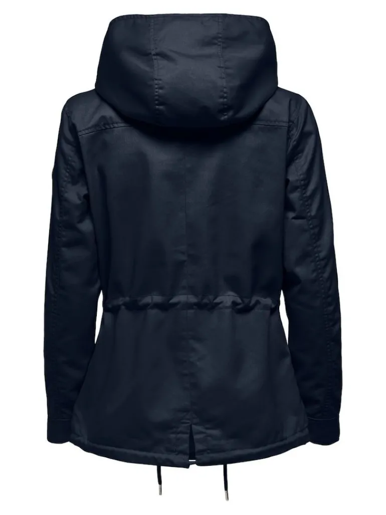 ONLLORCA LIFE CANVAS PARKA OTW NOOS blau2