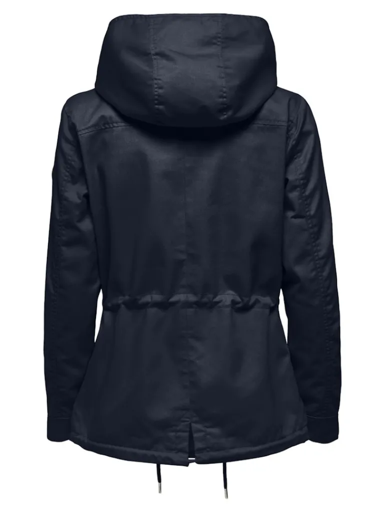 ONLLORCA LIFE CANVAS PARKA OTW NOOS blau2