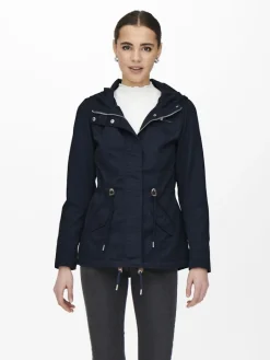 ONLLORCA LIFE CANVAS PARKA OTW NOOS blau2