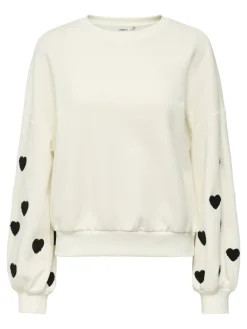 ONLMACY L/S O-NECK BOX CC SWT NOOS cloud dancer