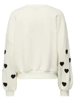 ONLMACY L/S O-NECK BOX CC SWT NOOS cloud dancer