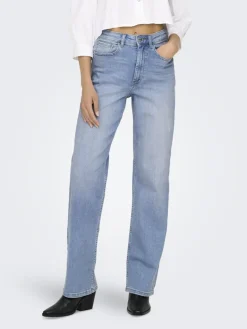 ONLMADDIE EX HW WIDE DNM TAI ENT light blue denim
